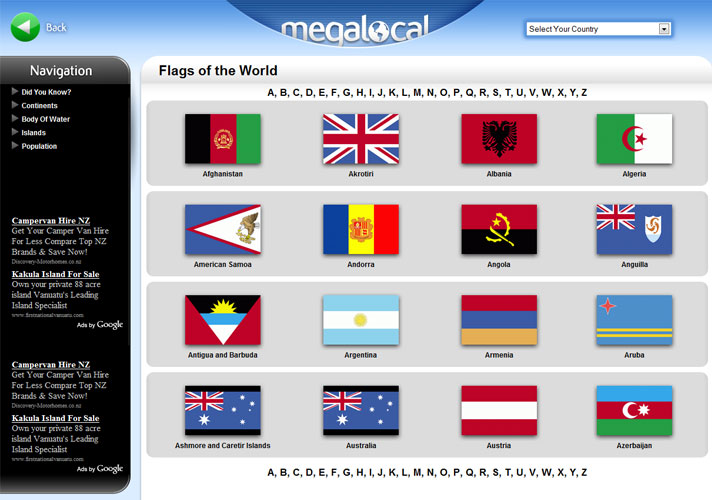 Megalocal screen2